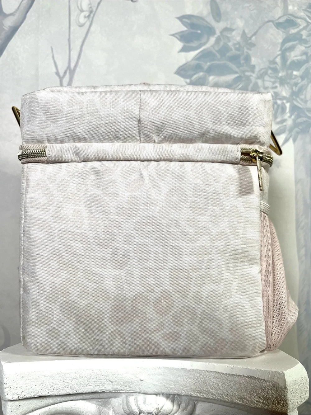 Fit+Fresh Beige Leopard Lunch Bag